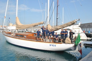 Prima della partenza, Rossignano Mare