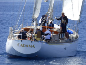 Seconda regata delle vele d'epoca, Settimana Velica Internazionale Città di Livorno. In attesa della partenza